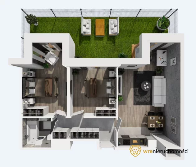 Apartamenty 410931 Wrocław Kleczków Władysława Reymonta