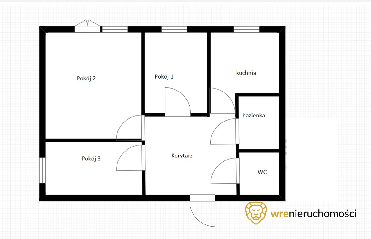 3 pokoje, mieszkanie 57,00 m², piętro 7, oferta nr , 480117, Wrocław, Borek