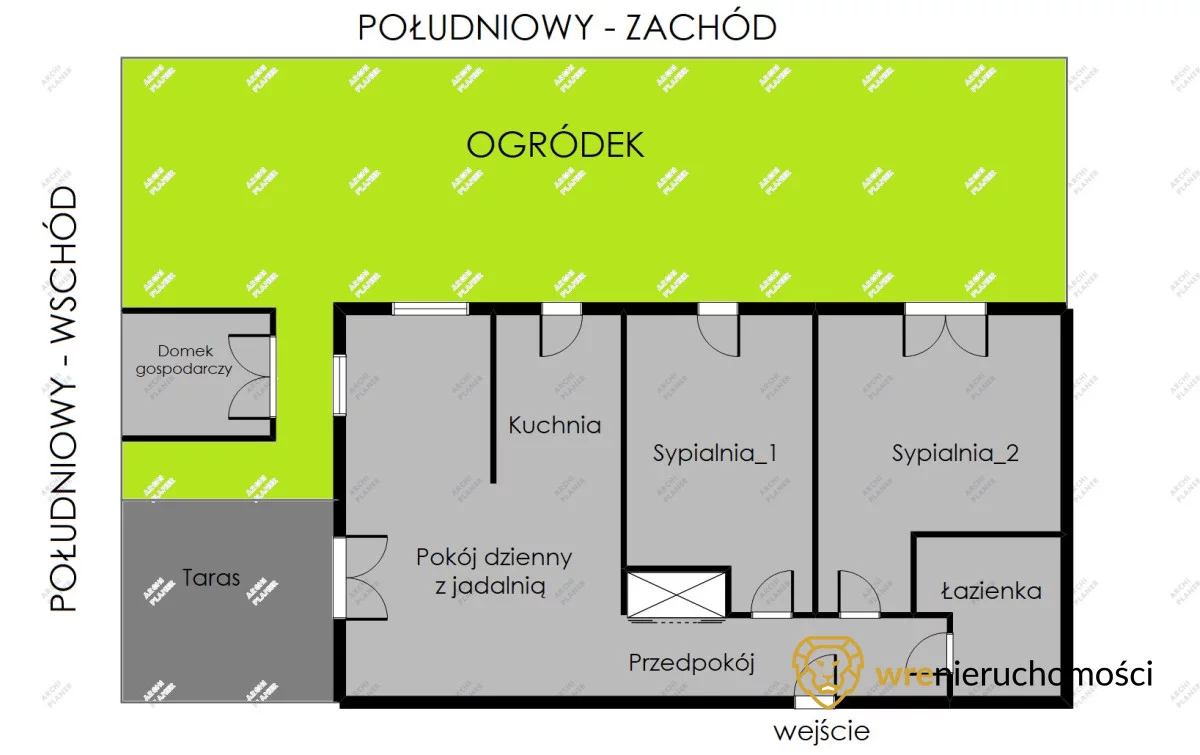 Apartament na sprzedaż, 66,77 m², 3 pokoje, parter, oferta nr 155884