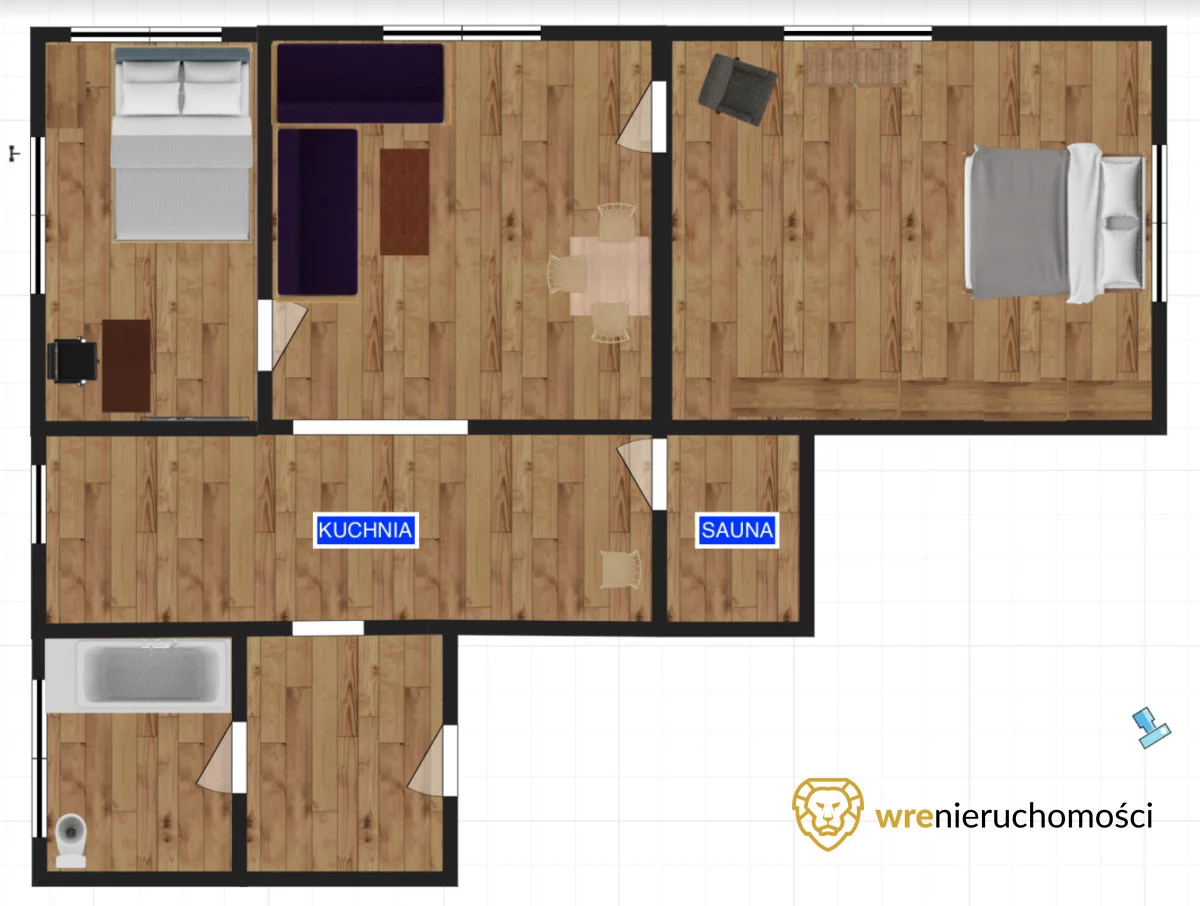 3 pokoje, mieszkanie 111,60 m², piętro 1, oferta nr , 956001, Srebrna Góra, Zimowa