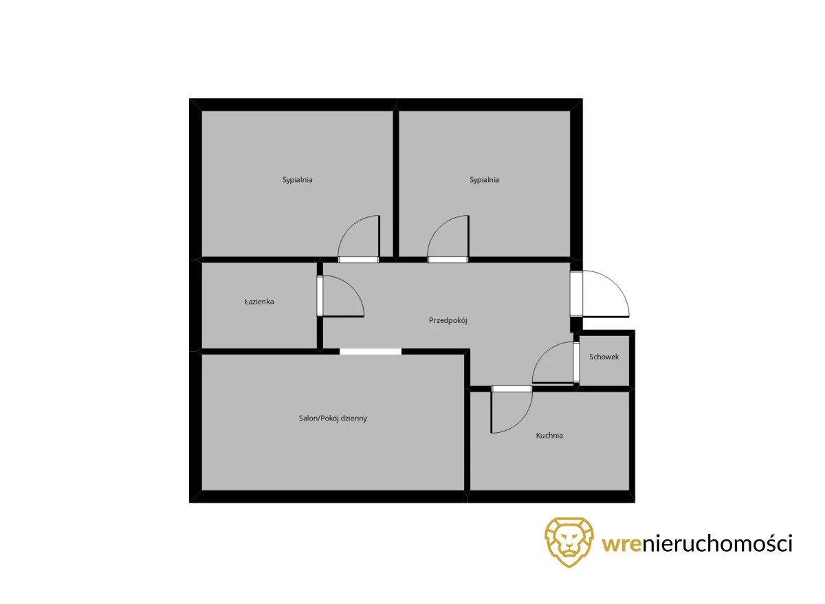 3 pokoje, mieszkanie 56,00 m², piętro 4, oferta nr , 733539, Wrocław, Biskupin-Sępolno-Dąbie-Bartoszowice, Śródmieście, Stefana Jaracza