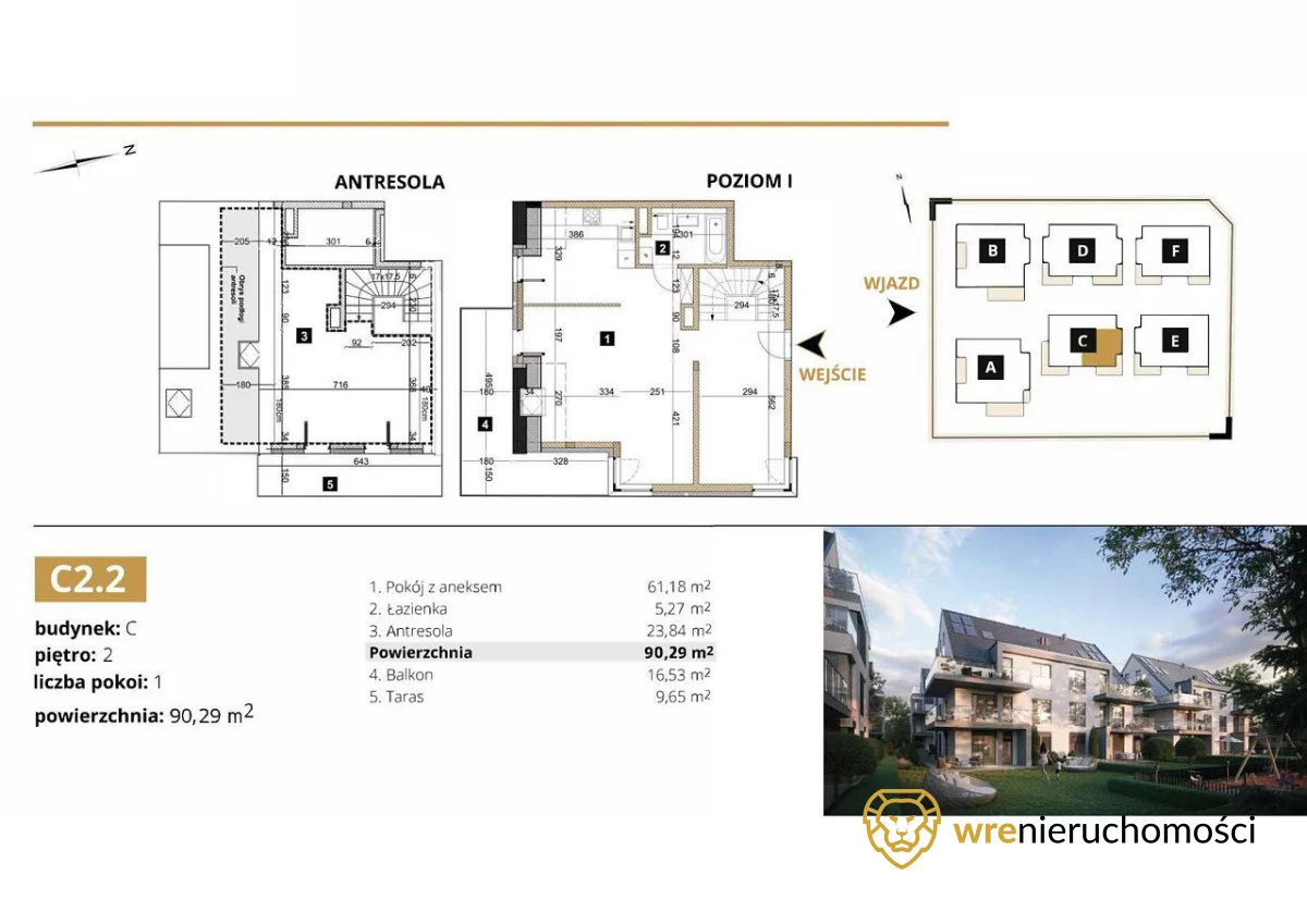 Mieszkanie na sprzedaż, 90,29 m², 4 pokoje, 2 piętro, oferta nr 556336