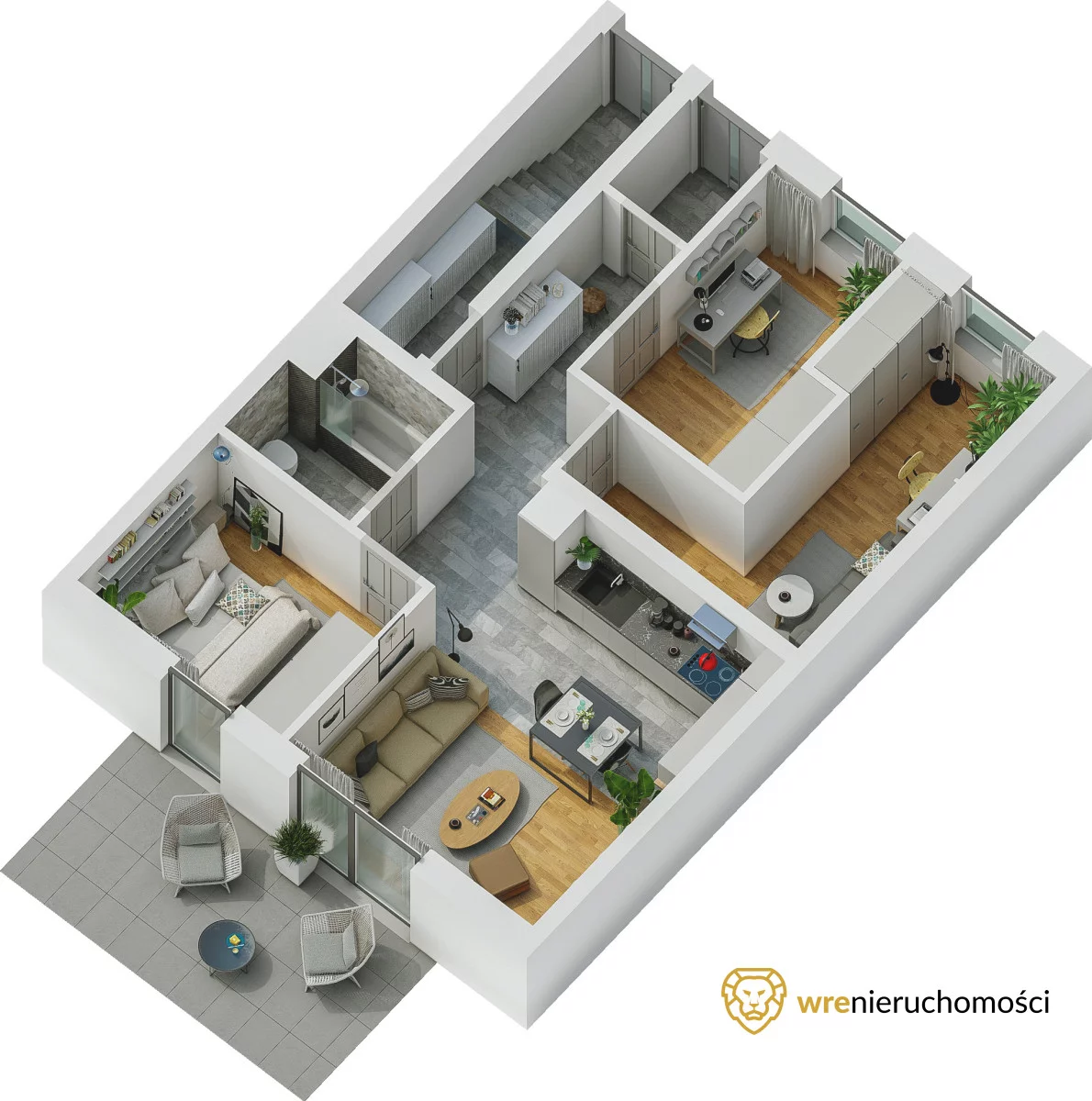 4 pokoje, mieszkanie 63,83 m², parter, oferta nr , 932523, Środa Śląska, Kolejowa