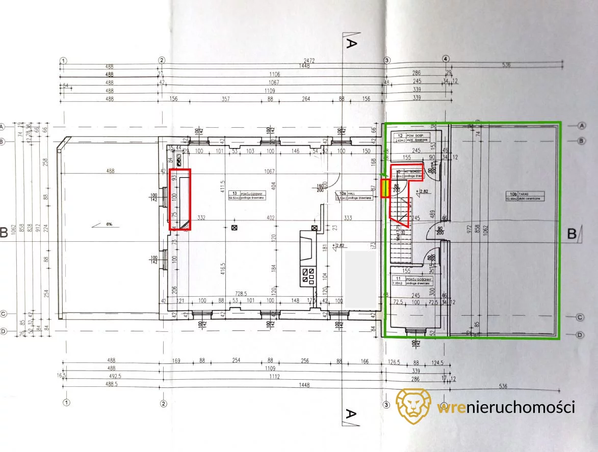4 pokoje, mieszkanie 233,00 m², piętro 1, oferta nr , 828004, Prężyce