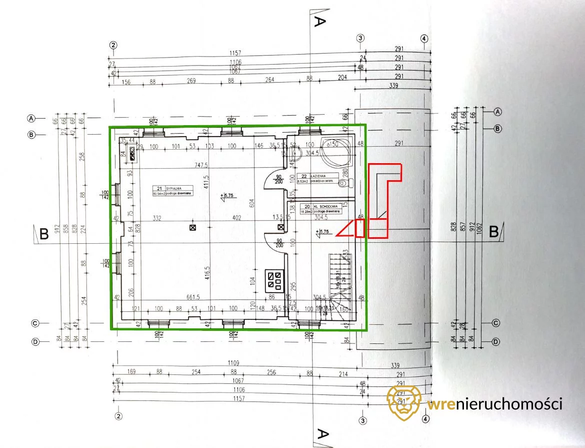 4 pokoje, mieszkanie 233,00 m², piętro 1, oferta nr , 828004, Prężyce