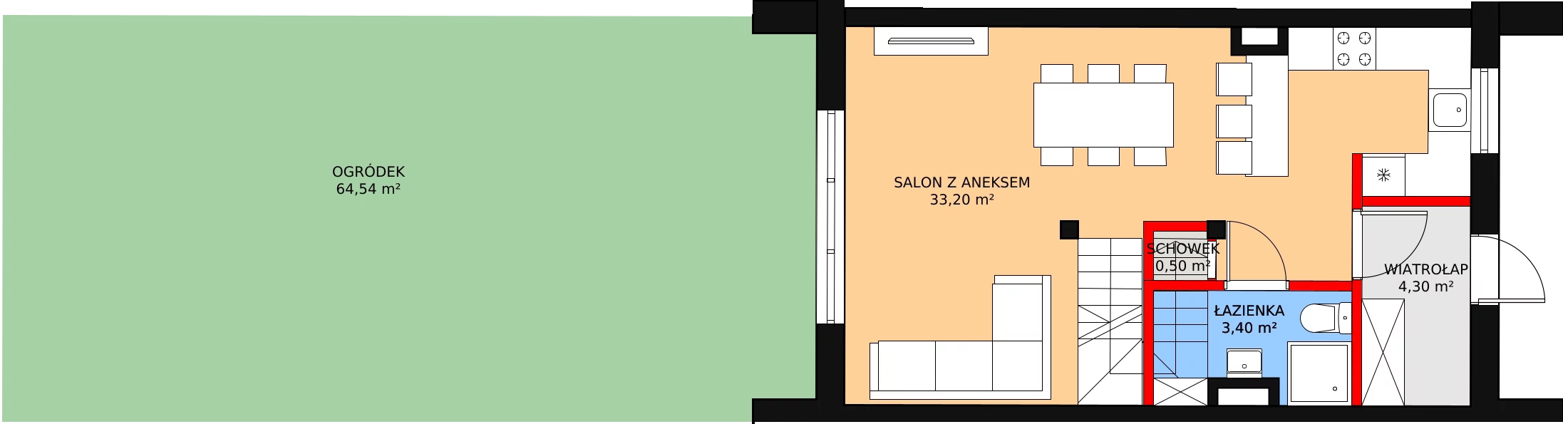 Dom 90,40 m², oferta nr 12A, Family Park Ksawerów, Ksawerów, ul. Łódzka 110