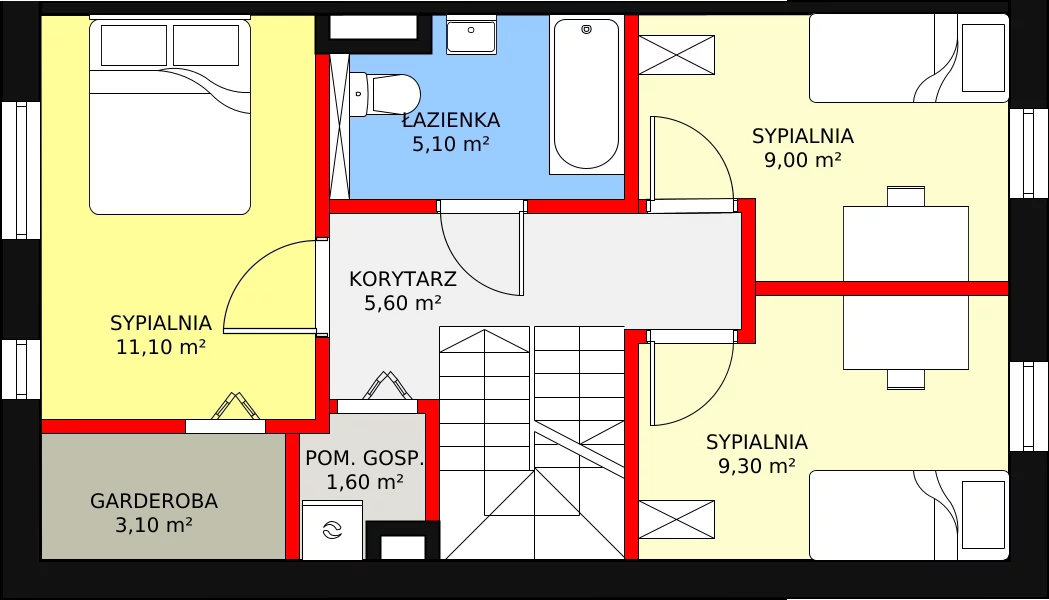 Dom 83,60 m², oferta nr 13B, Family Park Ksawerów, Ksawerów, ul. Łódzka 110