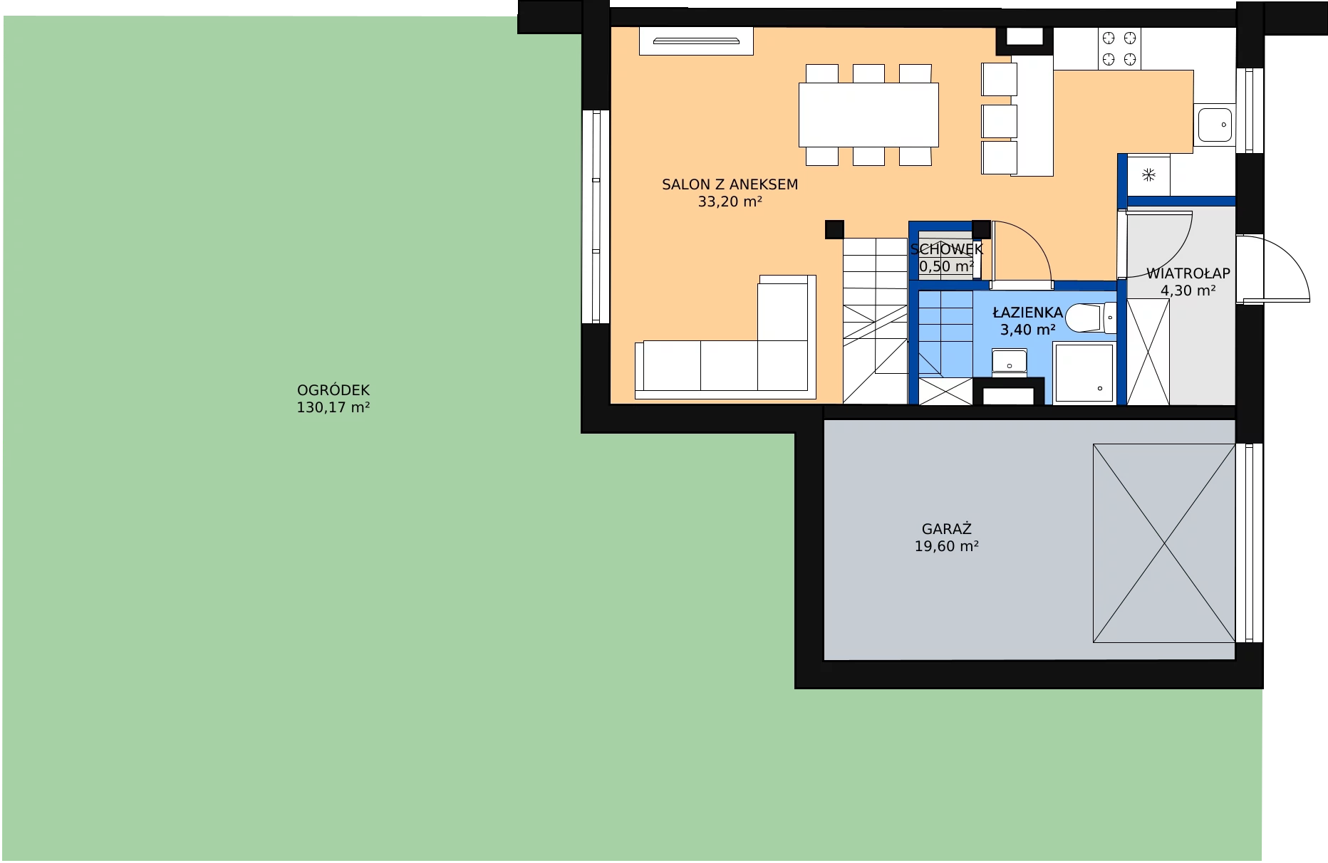 Dom 434,40 m², oferta nr 5A, Family Park Ksawerów, Ksawerów, ul. Łódzka 110