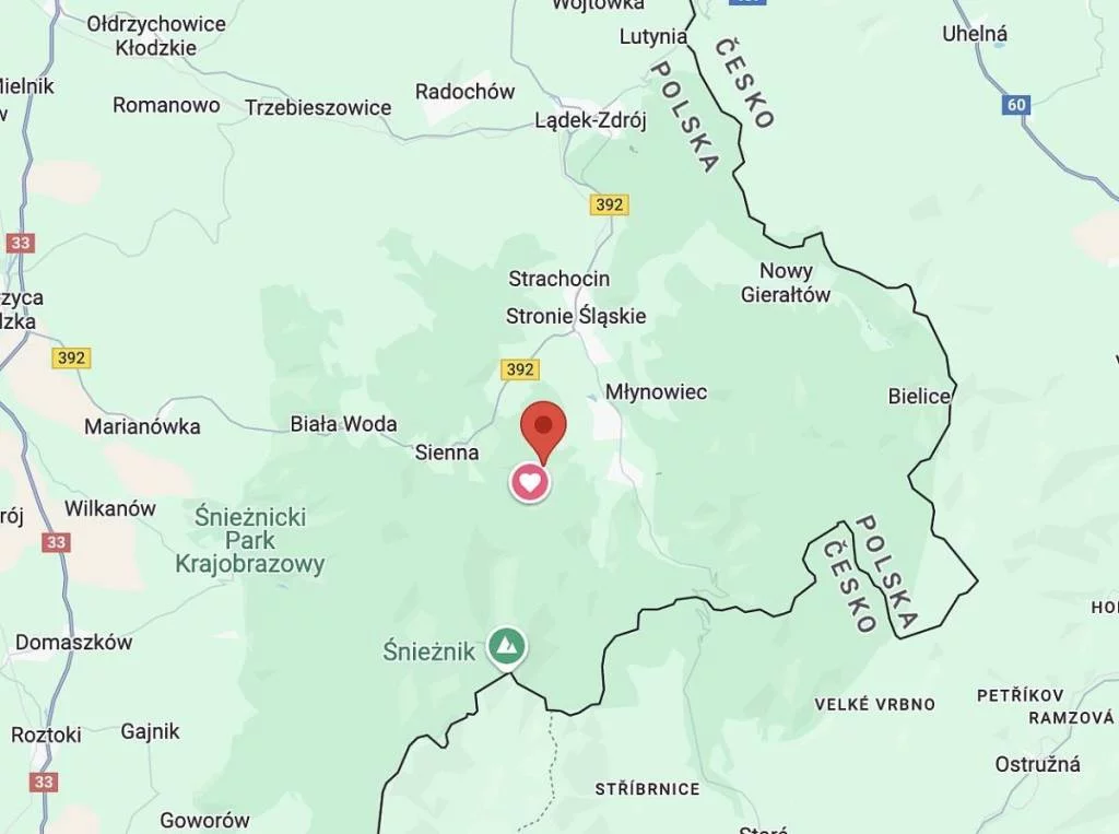 Działka 5 500,00 m², oferta nr , 29000117, Kletno, Kletno
