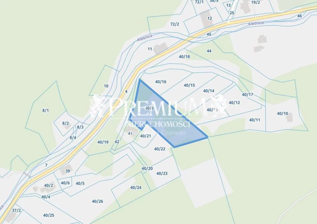 Działka 5 500,00 m², oferta nr , 29000117, Kletno, Kletno