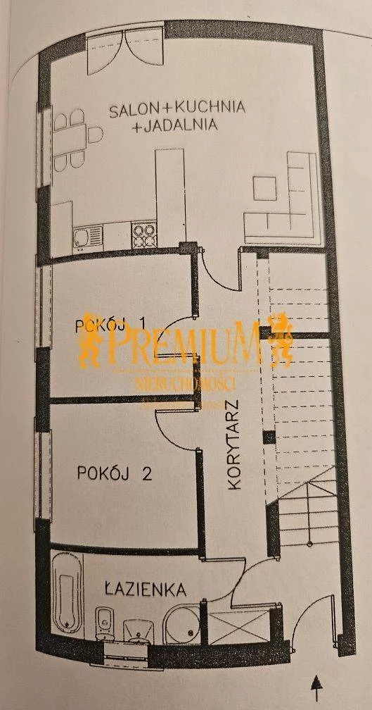 3 pokoje, mieszkanie 63,00 m², parter, oferta nr , 29190117, Kiełczów, Kiełczów