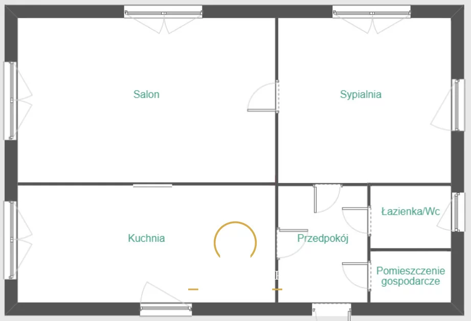 Dom 90,00 m², oferta nr , RGN656402, Pawlin