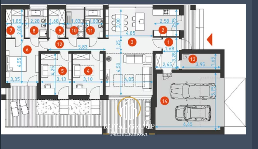 Dom 210,00 m², oferta nr , RGN871662, Piaski, Ignacego Krasickiego