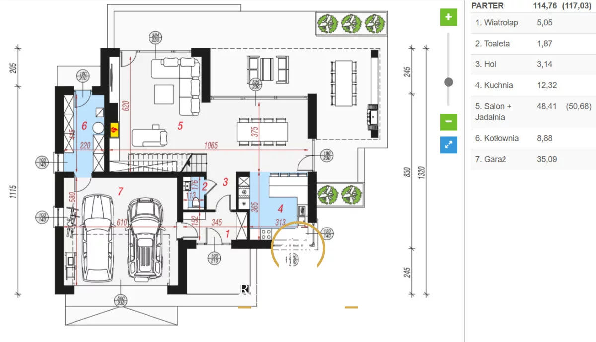 Dom i rezydencja 197,78 m², oferta nr , RGN421294, Majdan Krasieniński
