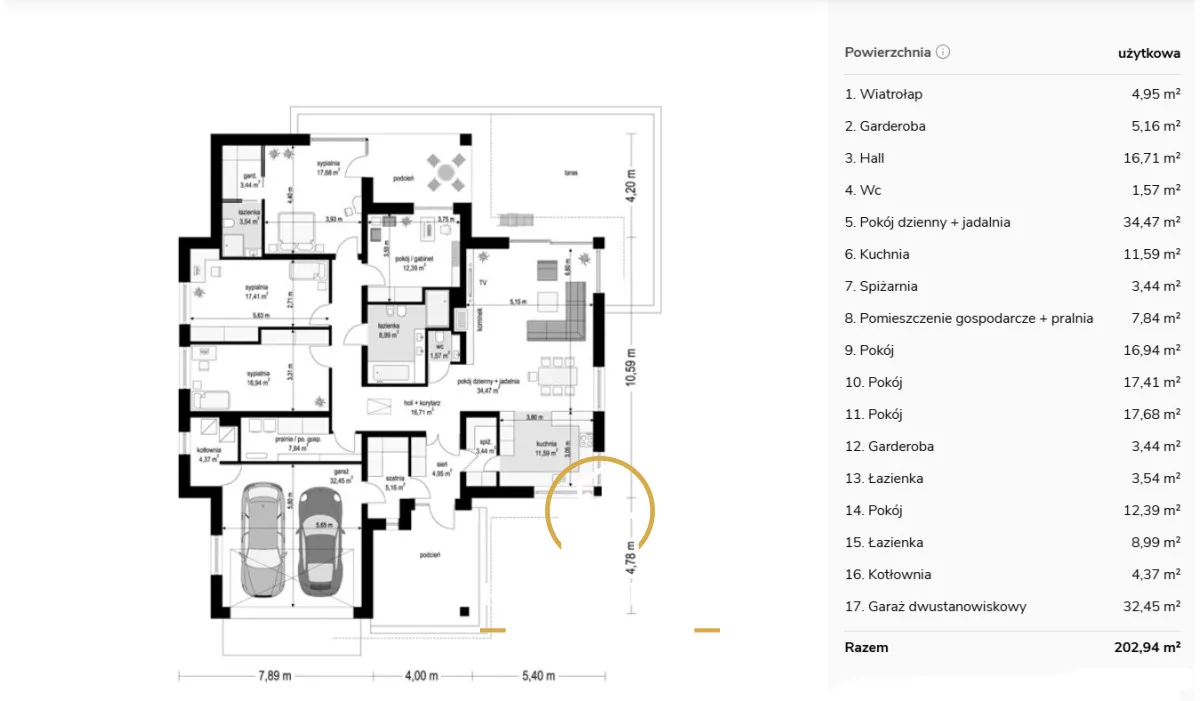 Dom 166,12 m², oferta nr , RGN731706, Pólko