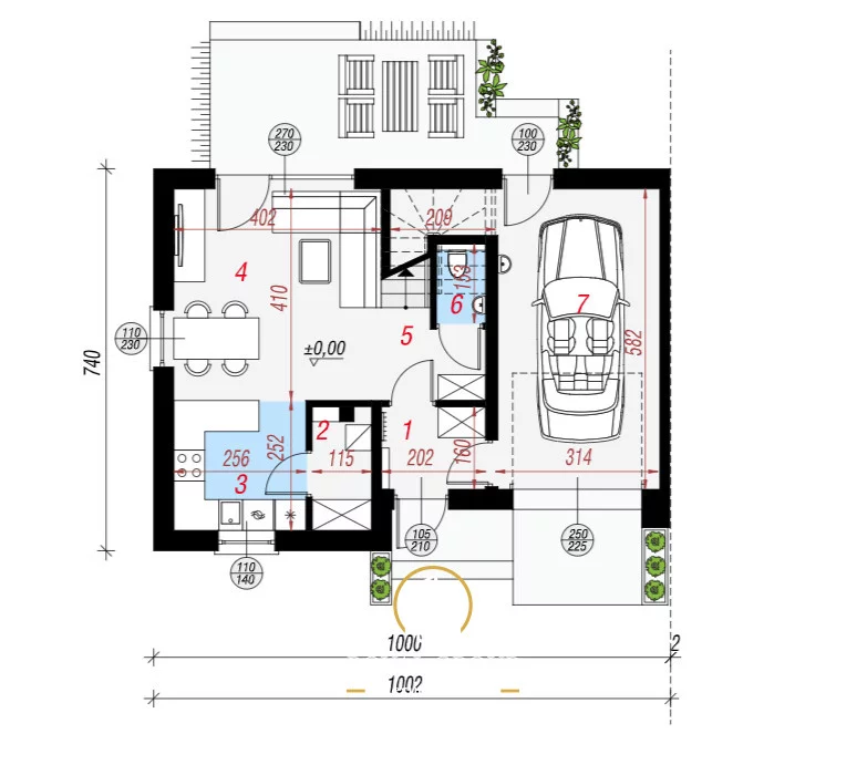 Dom i rezydencja 108,60 m², oferta nr , RN123031, Wilczopole