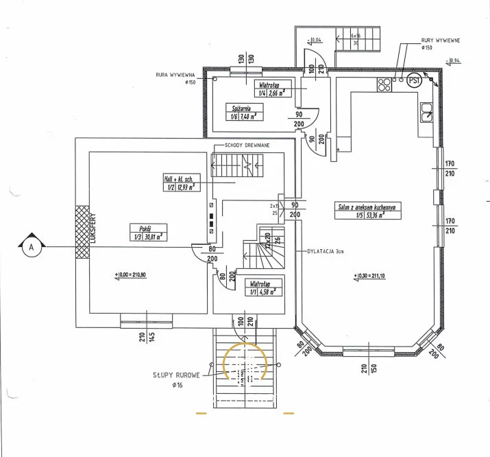 Dom i rezydencja 190,00 m², oferta nr , RN993445, Dys
