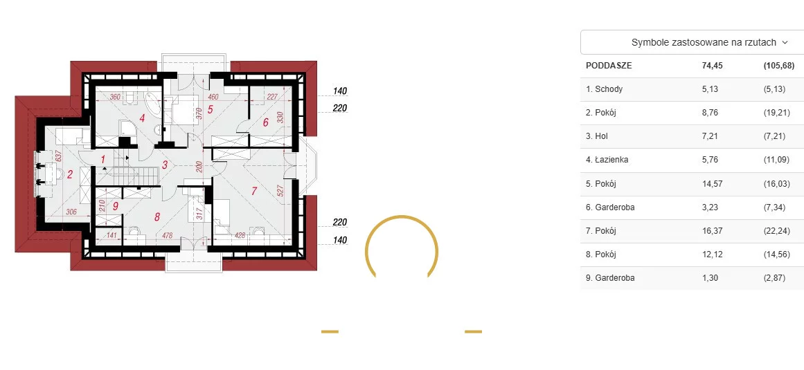 Dom 177,20 m², oferta nr , RGN852591, Uniszowice