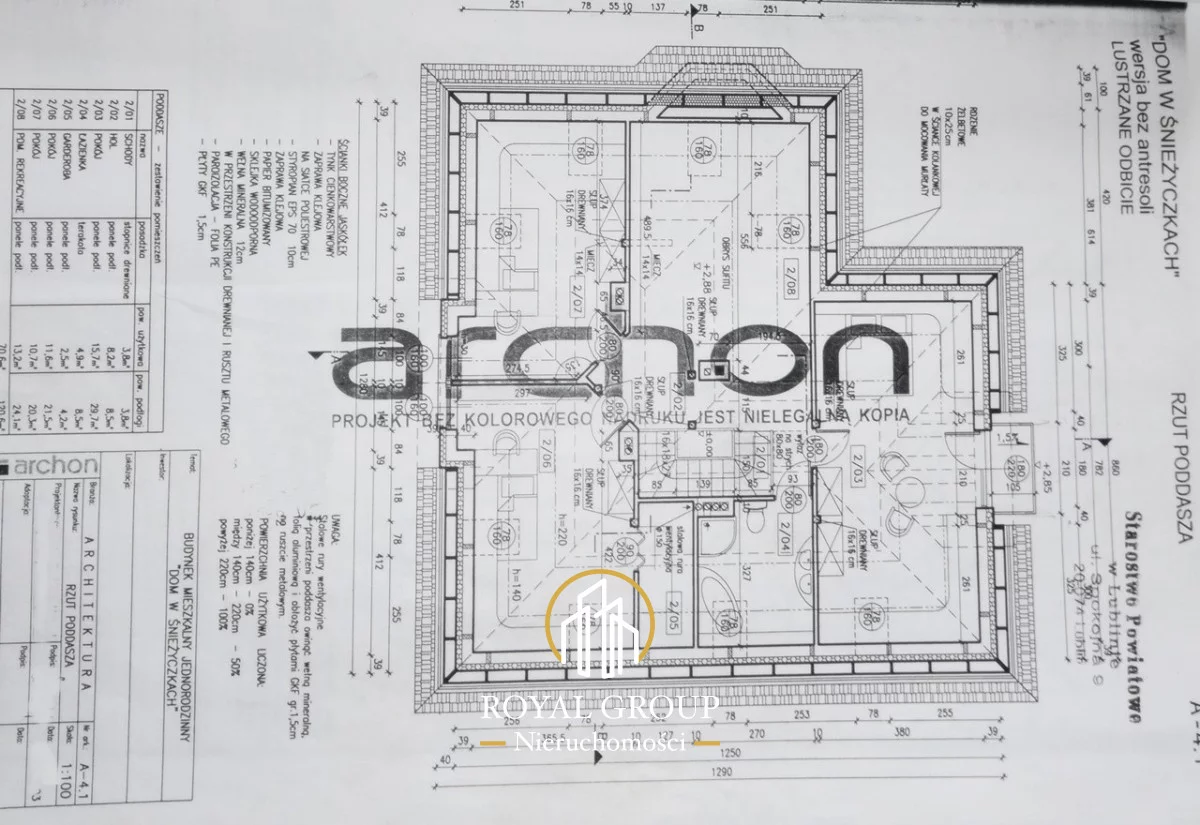 Dom 240,00 m², oferta nr , RN386222, Panieńszczyzna