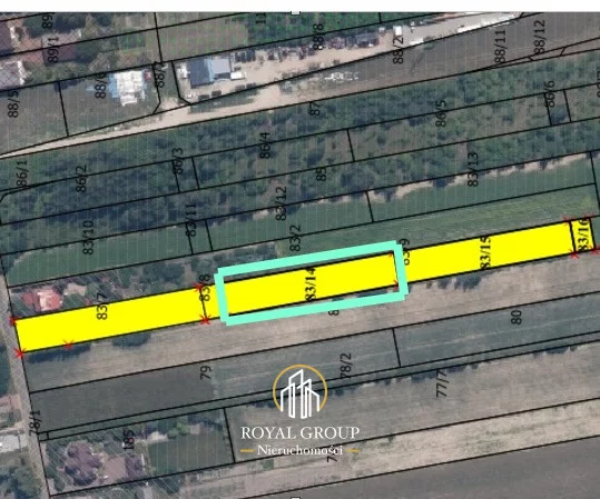Działka 1 490,00 m², oferta nr , RGN341457, Lubartów