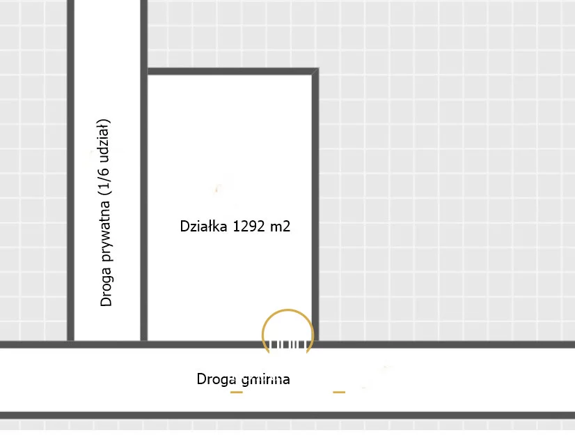 Działka 1 292,00 m², oferta nr , RN220307, Mętów