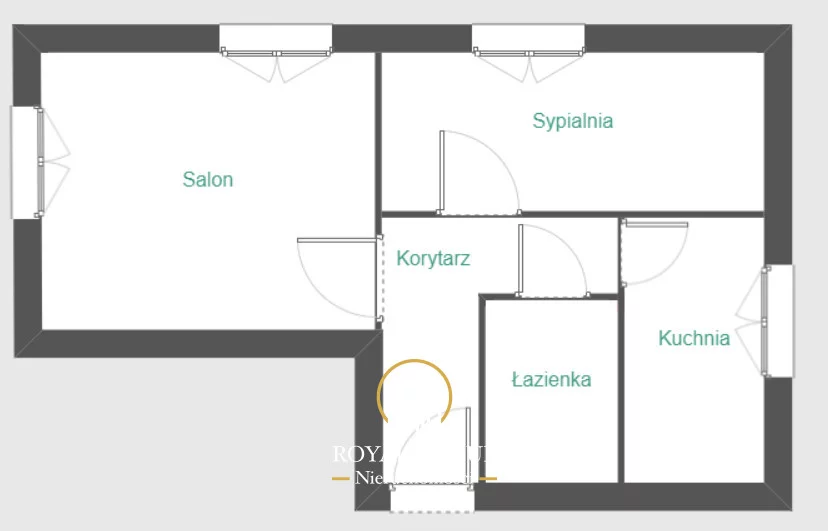 2 pokoje, mieszkanie 52,15 m², parter, oferta nr , RN232284, Lublin, Śródmieście, Śródmieście, Chmielna