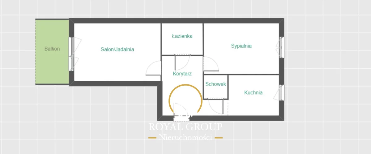 2 pokoje, mieszkanie 48,07 m², parter, oferta nr , RGN138056, Lublin, Felin, Felin, Zygmunta Augusta