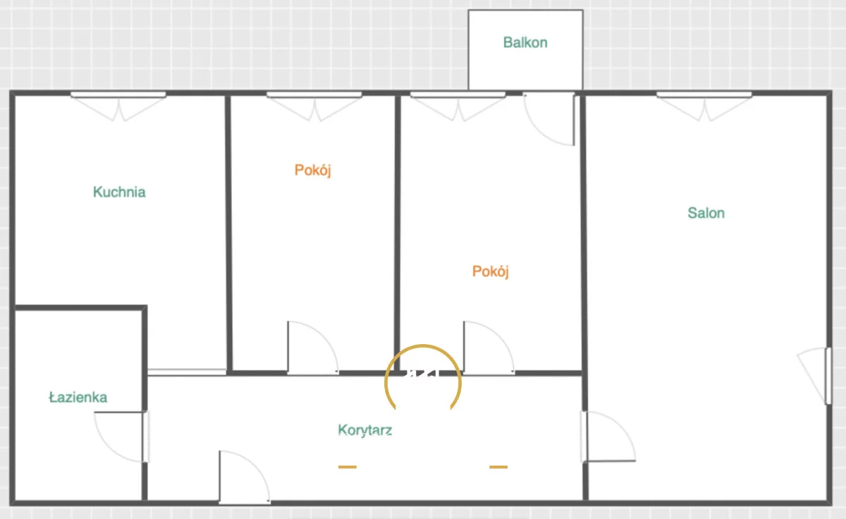 3 pokoje, mieszkanie 48,00 m², piętro 4, oferta nr , RGN942766, Lublin, Jana Samsonowicza
