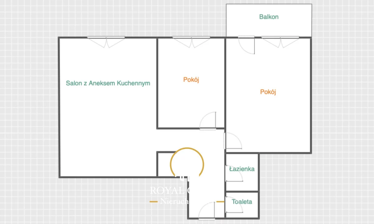 3 pokoje, mieszkanie 48,00 m², piętro 5, oferta nr , RN867852, Lublin, Kalinowszczyzna, Kalinowszczyzna, Józefa Kustronia