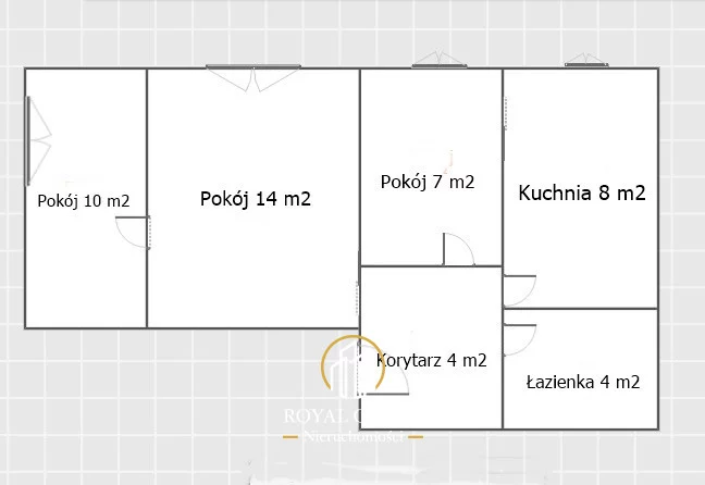 3 pokoje, mieszkanie 47,02 m², parter, oferta nr , RGN839401, Kijany