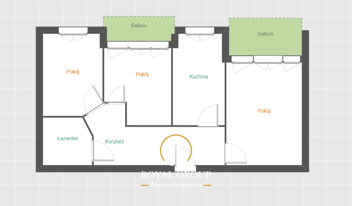 3 pokoje, mieszkanie 52,60 m², piętro 7, oferta nr , RGN145311, Lublin, Czechów Północny, Czechów
