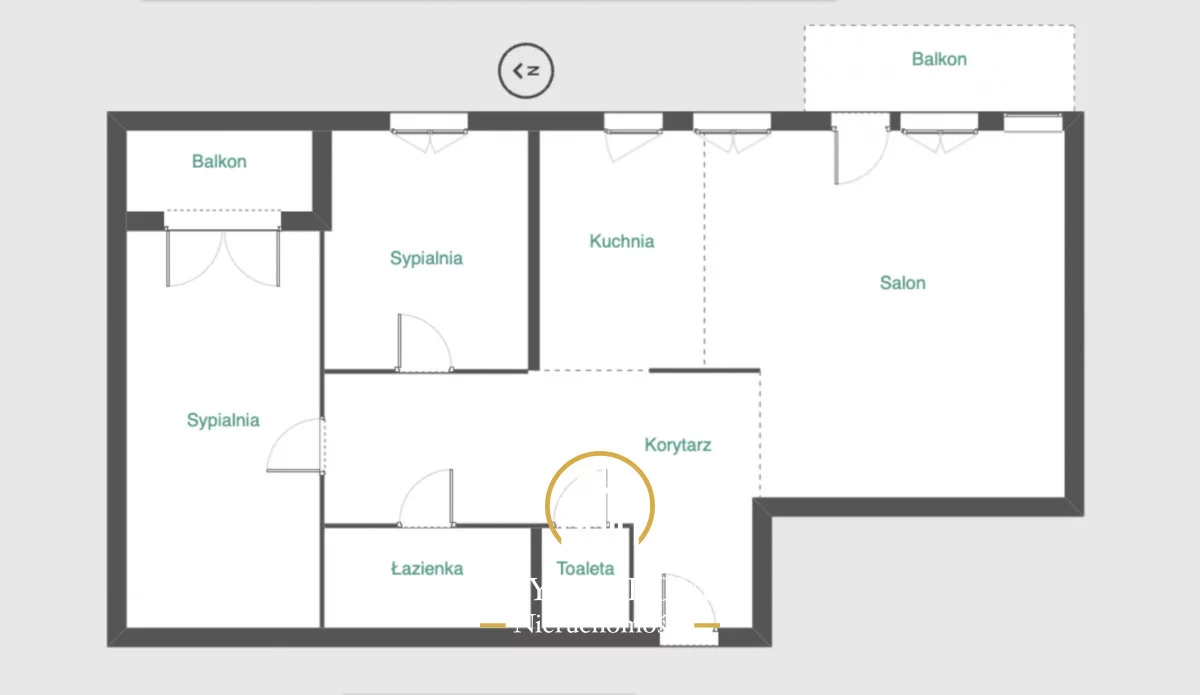 3 pokoje, apartament 75,62 m², parter, oferta nr , RN186690748, Lublin, Relaksowa