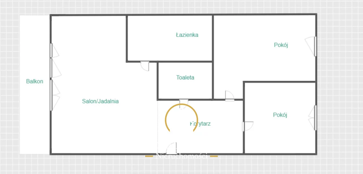 3 pokoje, mieszkanie 56,50 m², parter, oferta nr , RGN880252, Lublin, Sławin, Botanik, Relaksowa
