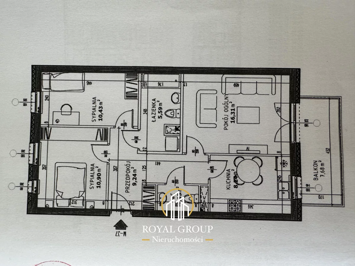 3 pokoje, mieszkanie 62,66 m², parter, oferta nr , RN308474, Lublin, Felin, Felin, Zygmunta Augusta