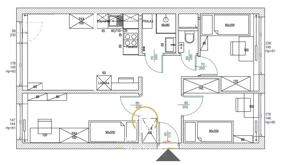 4 pokoje, mieszkanie 48,00 m², piętro 4, oferta nr , RN962298, Lublin, Kalinowszczyzna, Kalinowszczyzna, Kazimierza Tumidajskiego