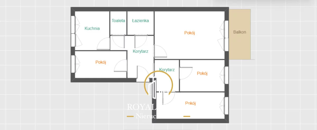 4 pokoje, mieszkanie 57,70 m², piętro 3, oferta nr , RGN730951, Lublin, Czechów Północny, Czechów, Smyczkowa