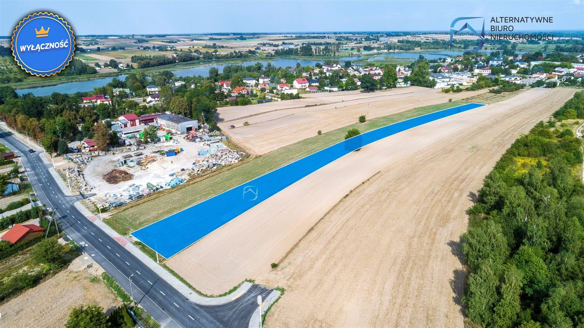 Działka 5 396,00 m², Piaski, Armii Krajowej, Sprzedaż