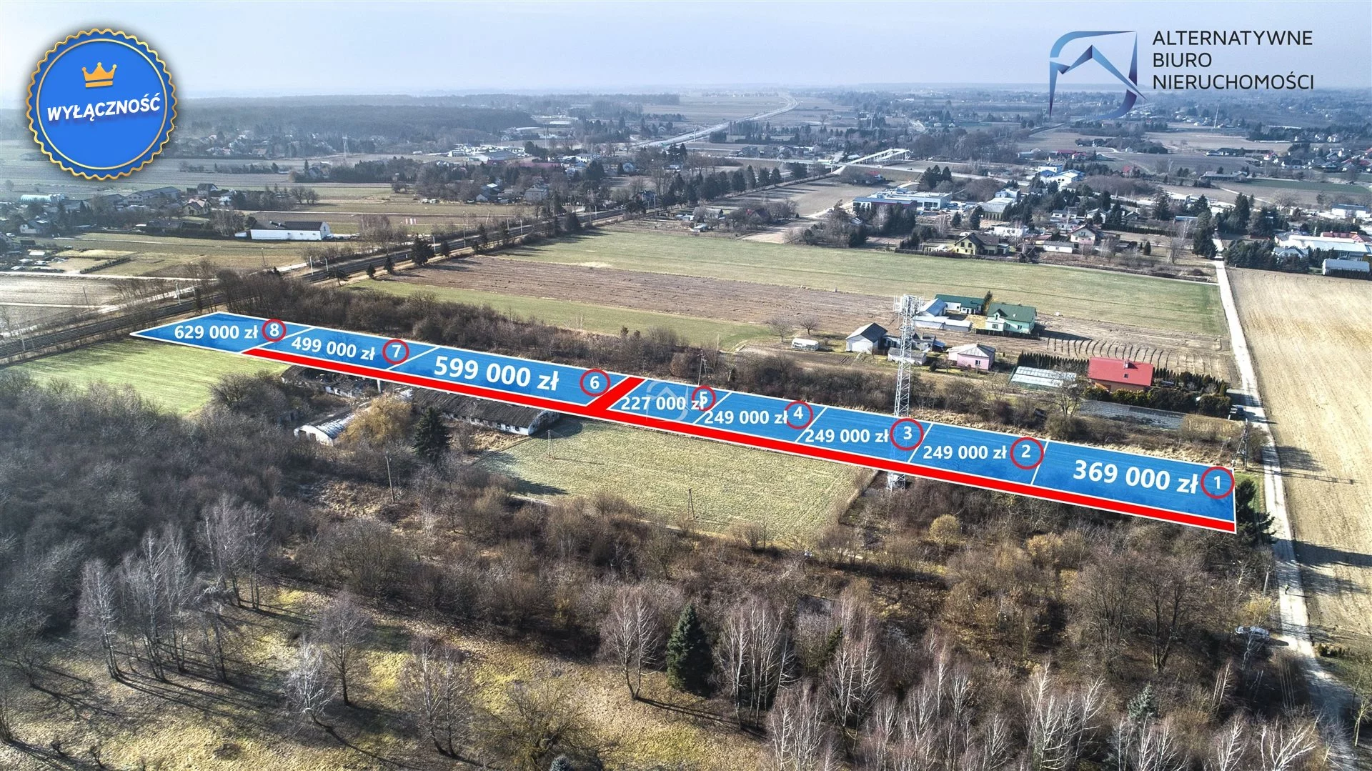 Działka 723,00 m², Lublin, Folwarczna, Sprzedaż