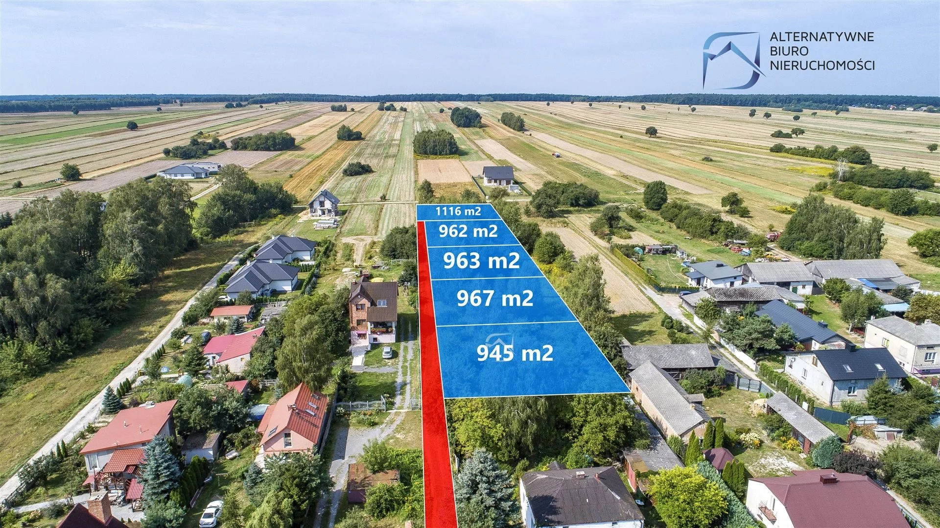 Działka 945,00 m², oferta nr , LER-GS-2940, Głusk