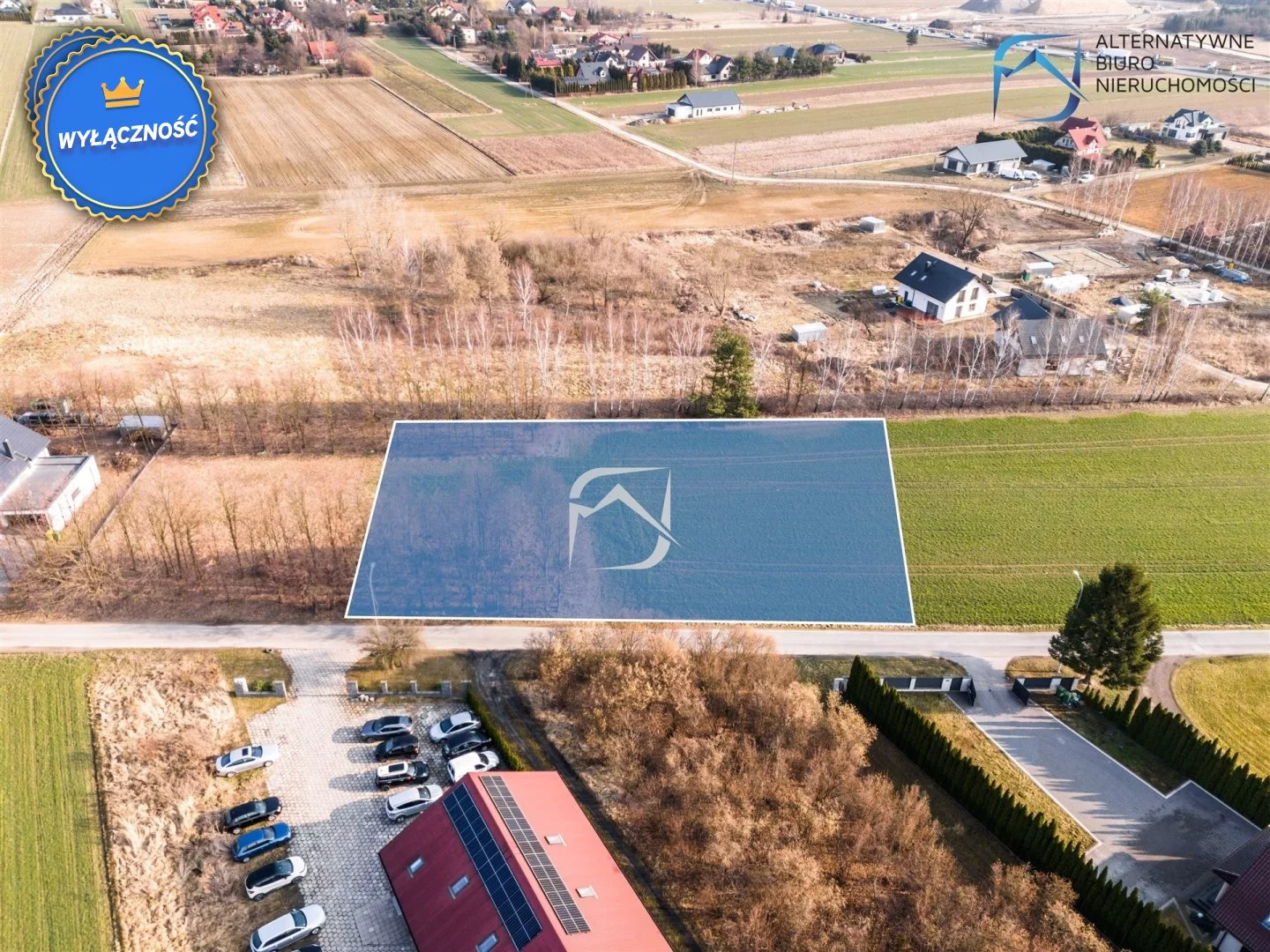 Działka 2 600,00 m², Niemce, Graniczna, Sprzedaż