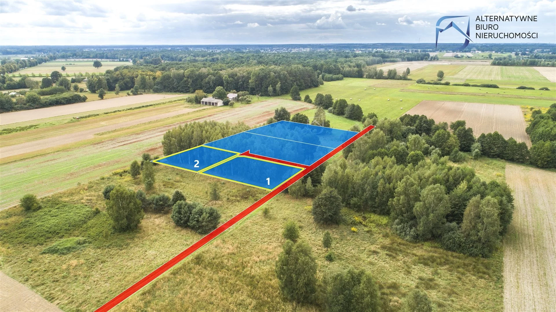 Działka 1 300,00 m², Kamionka, Grobelna, Sprzedaż