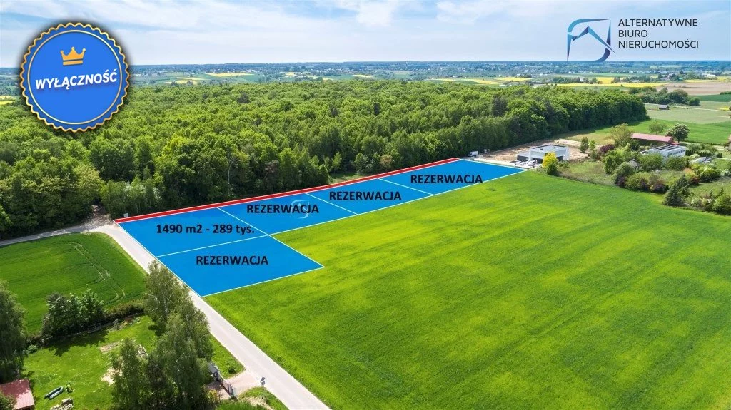 Działka 1 490,00 m², Jastków, Sprzedaż