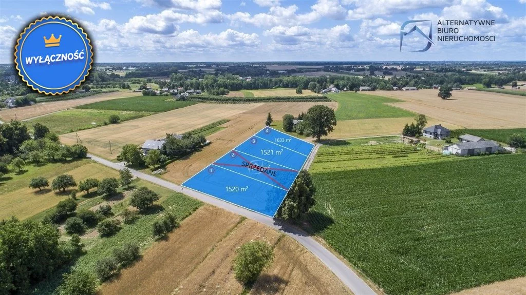 Działka 1 500,00 m², Jastków, Sprzedaż