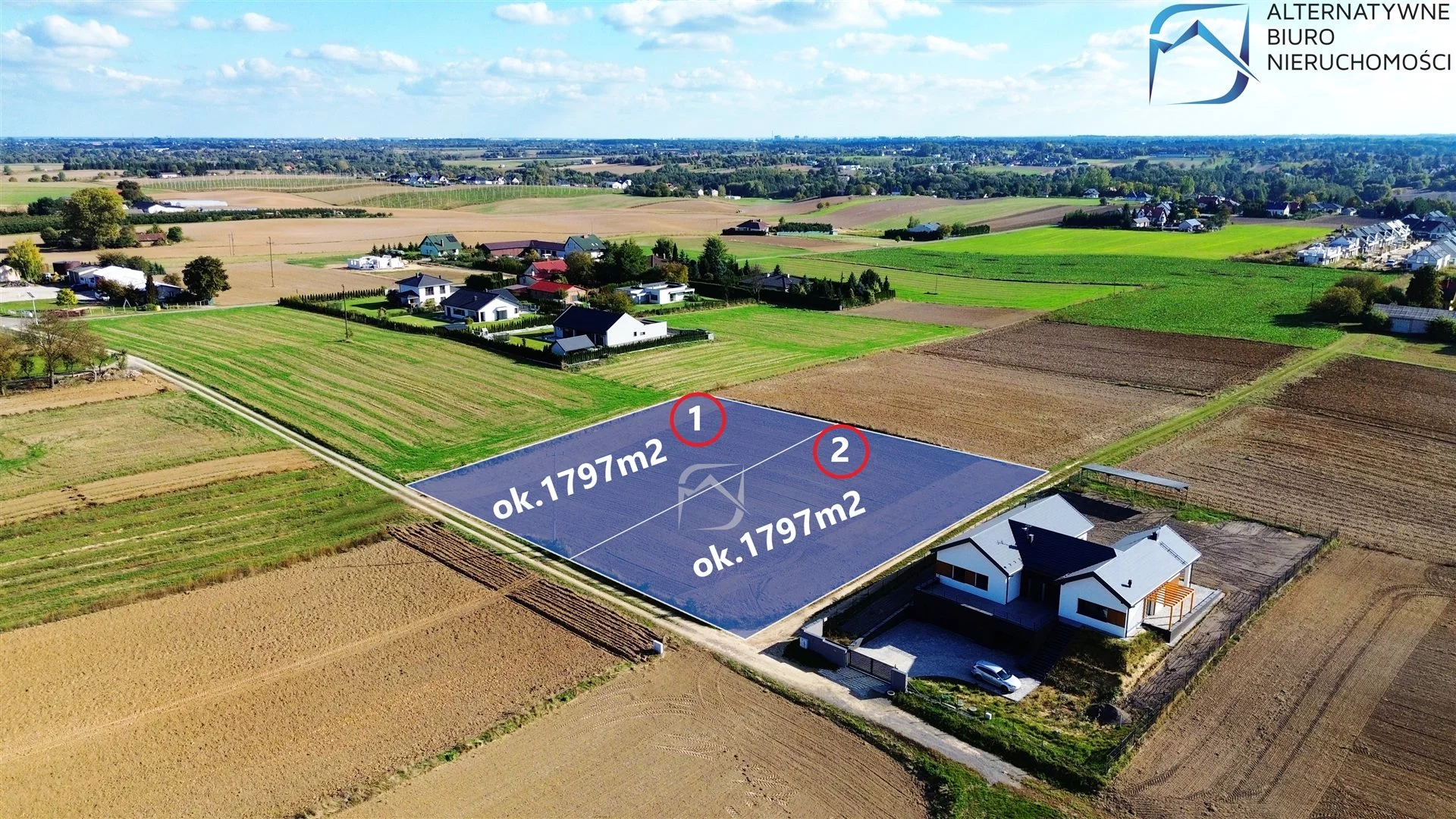 Działka 1 798,00 m², oferta nr , LER-GS-3377, Jastków