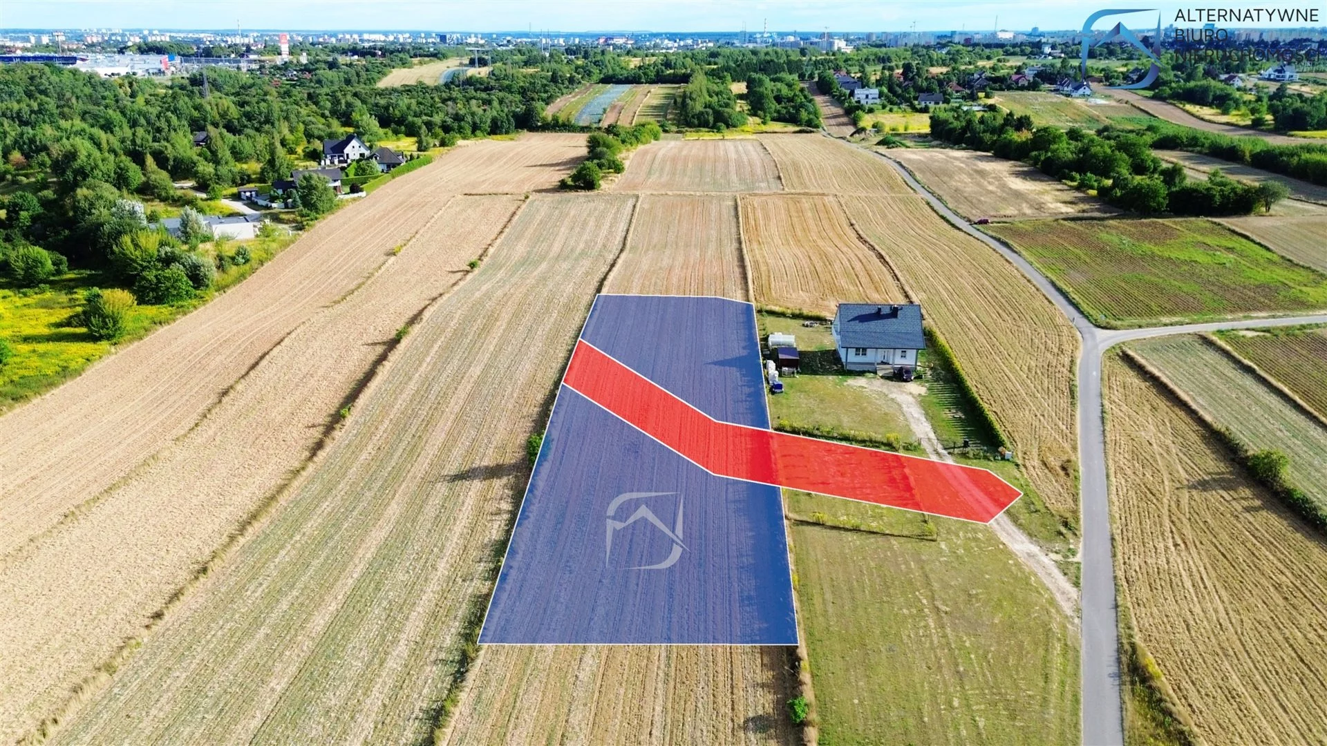 Działka 1 496,00 m², oferta nr , LER-GS-3320, Niemce, Karmelicka