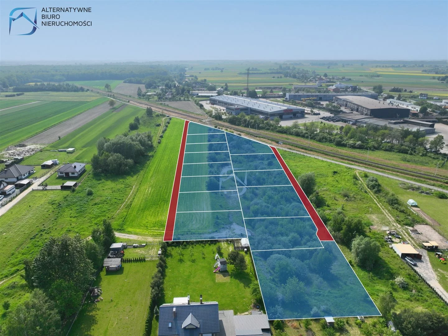 Działka 880,00 m², oferta nr , LER-GS-2487, Niedrzwica Duża, Kolejowa