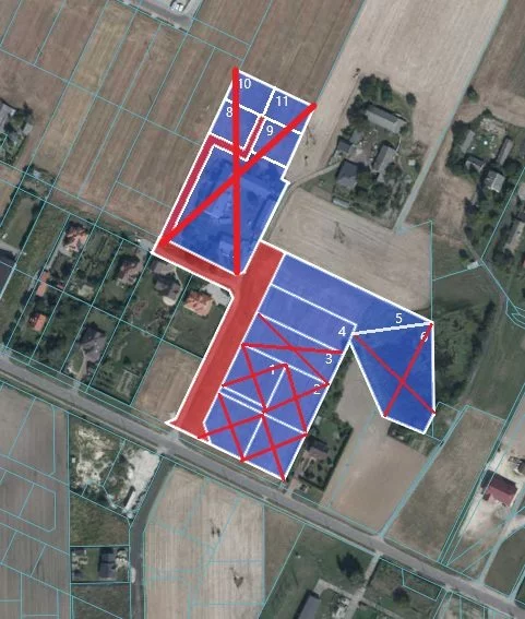 Działka 1 200,00 m², oferta nr , LER-GS-3351, Świdnik, Krępiecka