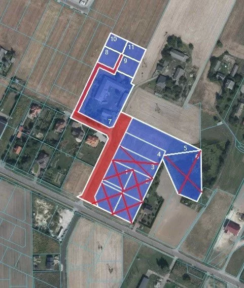 Działka 700,00 m², oferta nr , LER-GS-3381, Świdnik, Krępiecka