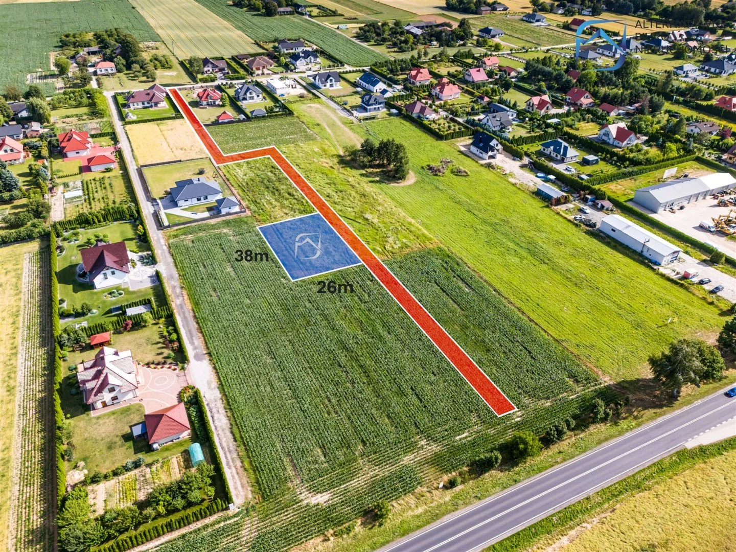 Działka 1 071,00 m², oferta nr , LER-GS-3243, Łęczna