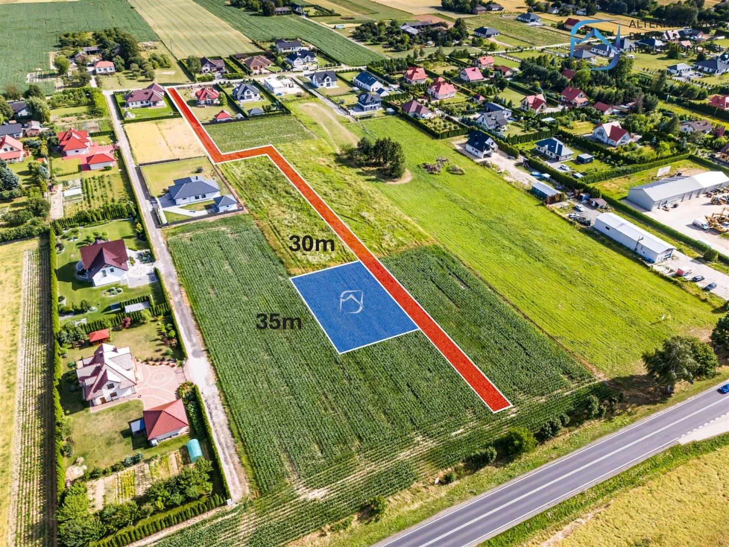 Działka 1 071,00 m², oferta nr , LER-GS-3243, Łęczna